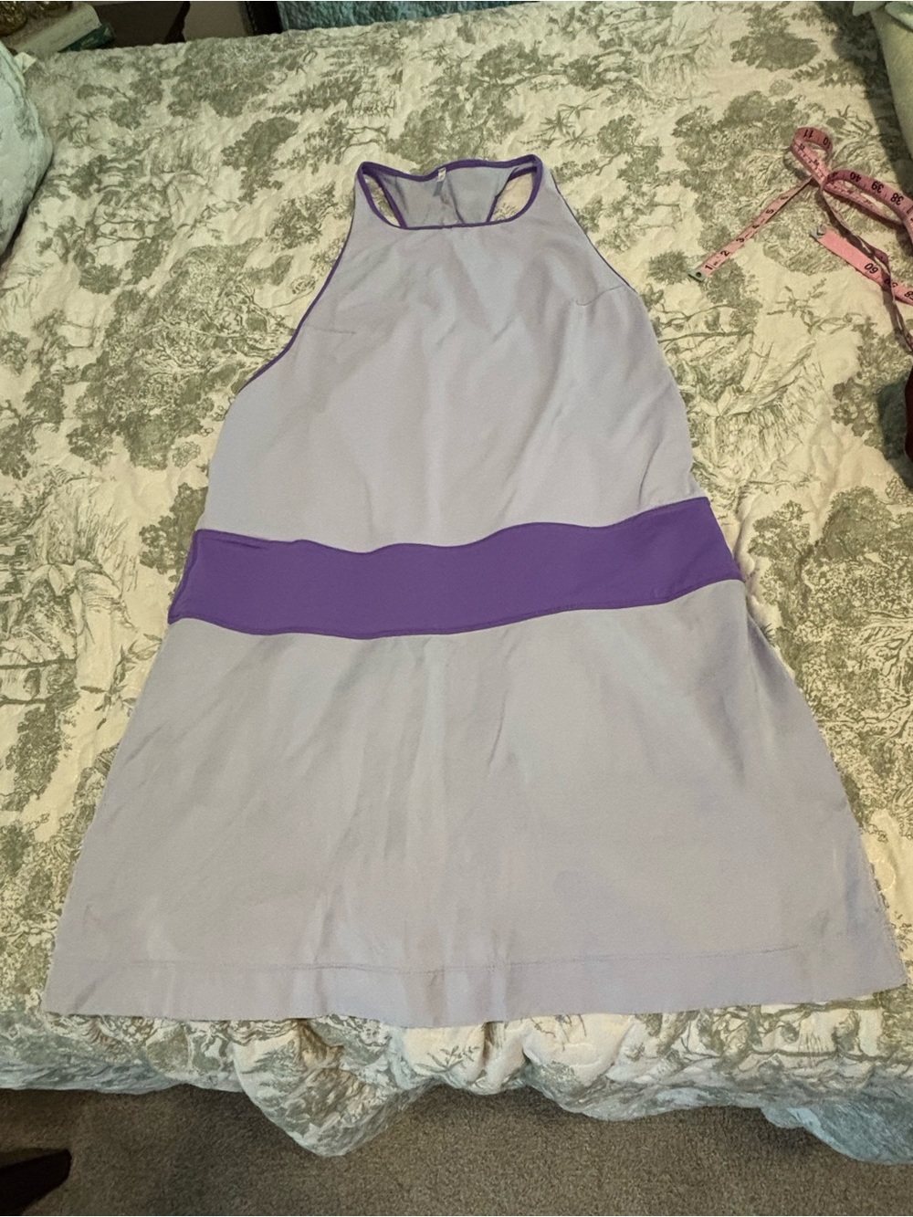 Lululemon Blissed Out dress sz 8 Cool Breeze Power Purple vintage y2k festival - Picture 7 of 14